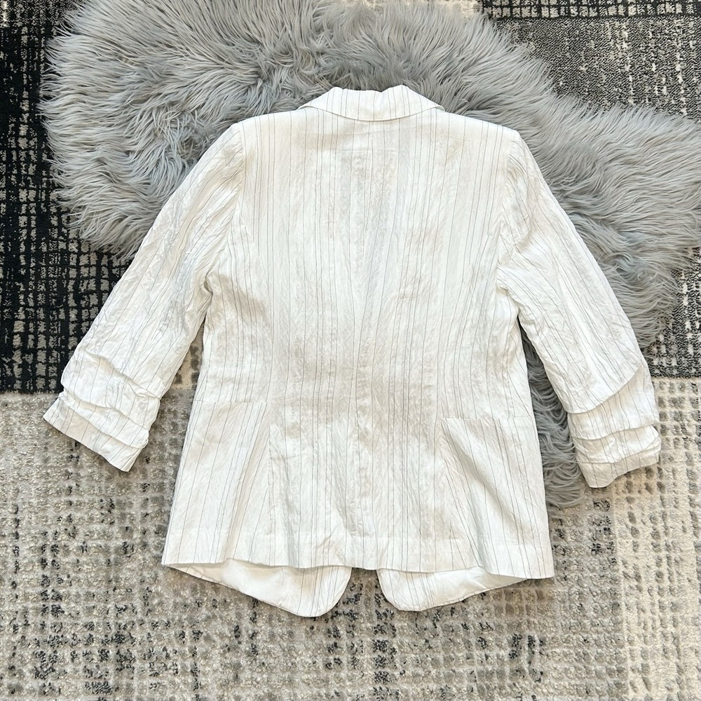 Matilda Jane Good Hart GH Myrtle Beach Striped Nautical Blazer Size S Small NWT - Picture 6 of 6
